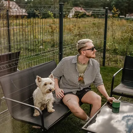Osada Porzeczkowa - Nowoczesne Z Ogrodem I Jacuzzi, Jezioro